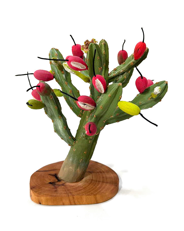 Mandacaru florido (madeira) – Maurício