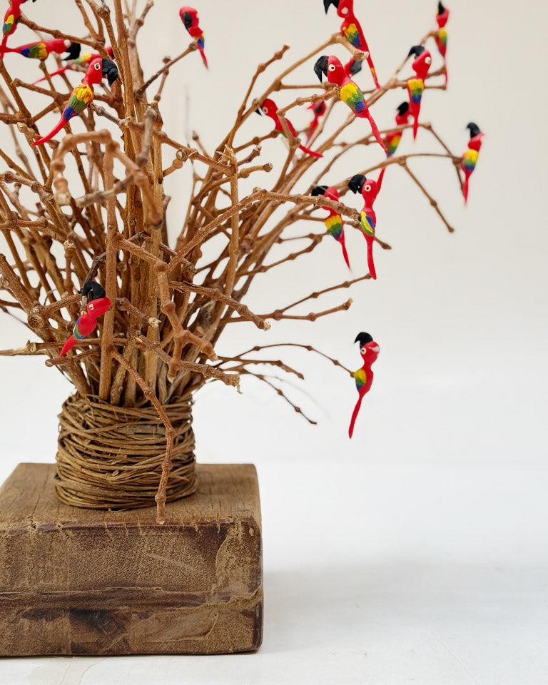 Árvore de arara-vermelha (grande)