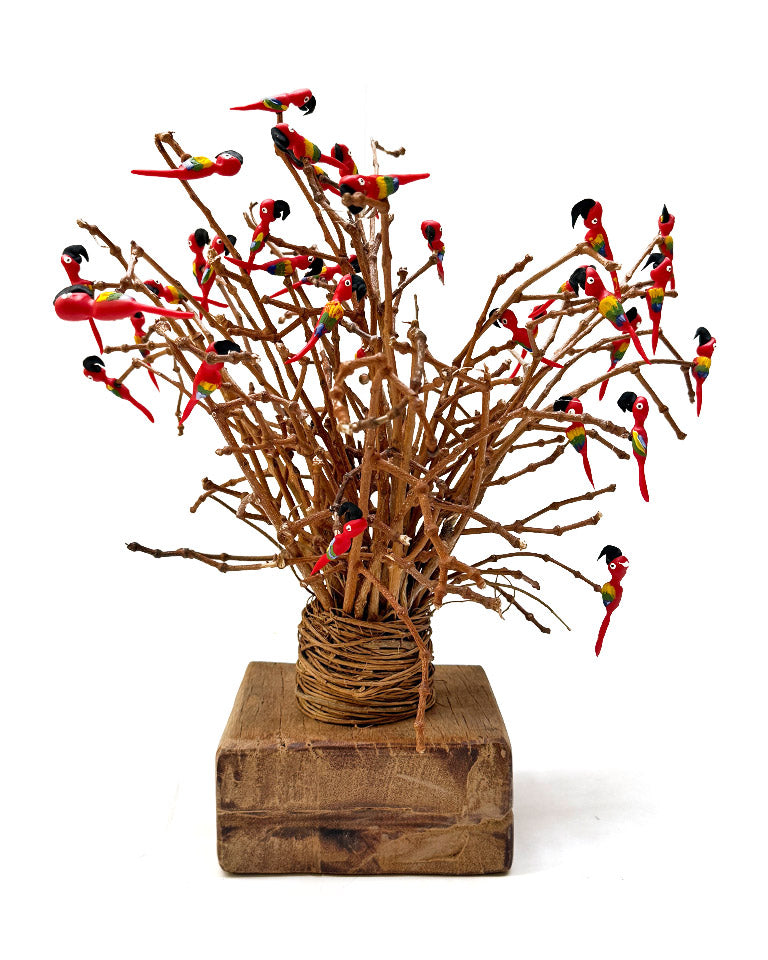 Árvore de arara-vermelha (grande)