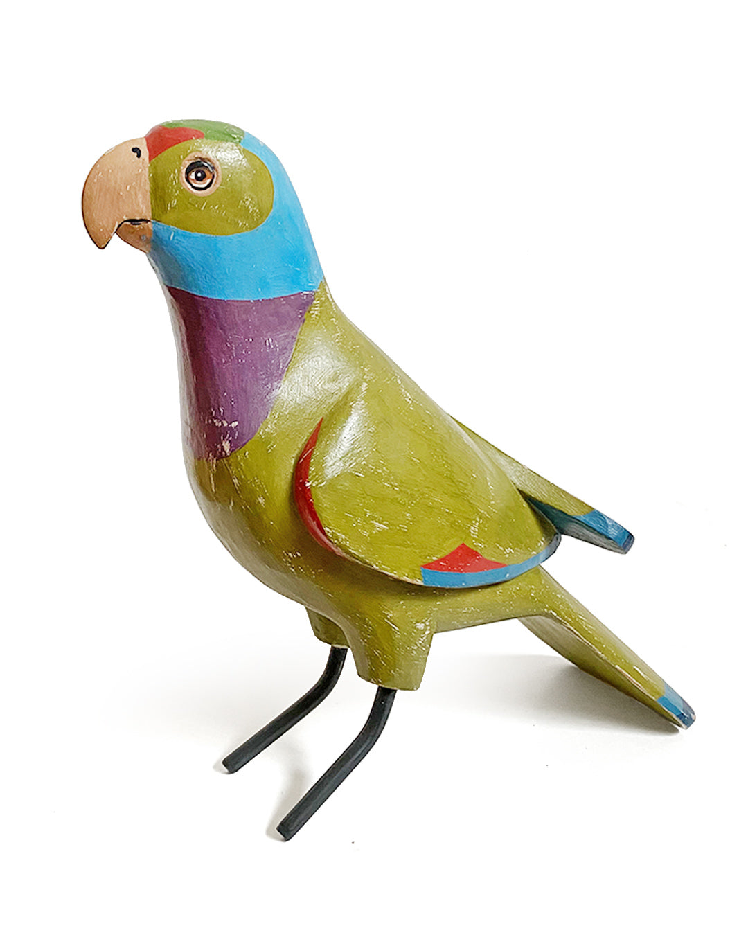 Papagaio de peito roxo (madeira)